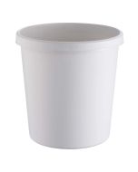 Photo Corbeille à papier 18 litres - Gris Lumière : HELIT H6105882