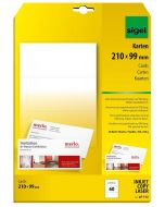 Photo SIGEL Carte de correspondance Blanc DL LP713