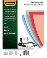 Couverture transparente pour reliure A4 - PVC 0,24 mm FELLOWES
