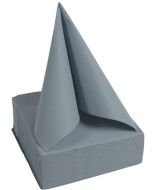 Serviettes de table Cocktail - 200 x 200 mm - Gris PRO NAPPE Lot de 50 image