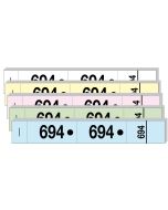 TICKETS VESTIAIRES  : Carnet de coupons détachables 1019 Cogir
