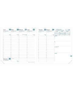 Agenda 2024 - Exécutif - 160 x 160 mm QUO VADIS pages