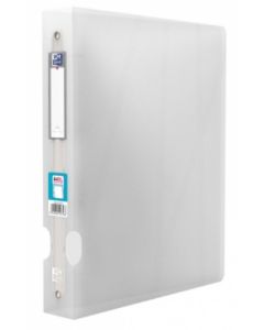 Classeur souple 4 anneaux - Dos de 40 mm - Incolore : OXFORD Hawaï Visuel