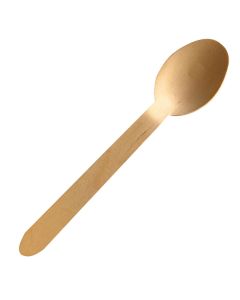 Cuillères jetables en bois PAP STAR Pure Image