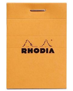 Bloc-Notes quadrillé - 52 x 75 mm A8 : RHODIA N°10 Couverture Orange Visuel