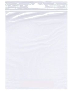 Lot de 100 Sachets d'emballage avec fermeture à pression - 100 x 150 mm : DM FOLIEN Image