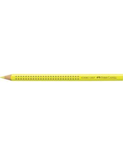 Crayon de couleur Jumbo GRIP - Jaune Clair Transparent : FABER CASTELL Visuel