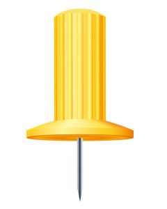 Boite de 25 punaises - Jaune (Exacompta Papic 14903E : Fourniture de bureau) exemple