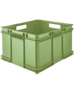 Bac de rangement Euro-Box XXL - 54 litres - Vert clair : KEEEPER Bruno