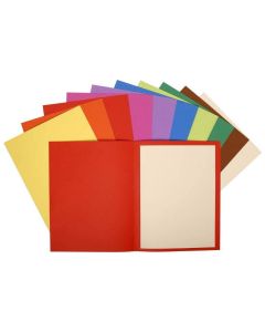 Lot de 10 Chemises pour dossiers A4 FLASH 220 - Assortiment EXACOMPTA Modèle