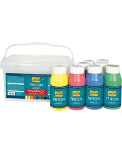 Boite de peinture acrylique Triton Acryl Basic - 750 ml - Assortiment : KREUL Modèle