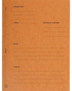 Dossier de plaidoirie Avocat Exacompta 220106E