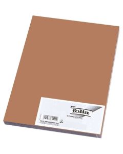 Caoutchouc Mousse - Marron chevreuil - 200 x 290 mm : FOLIA Lot de 10 Visuel