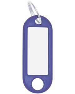 Lot de 10 Porte-clés - Bleu : WEDO Visuel