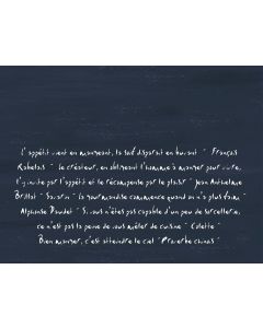 COGIR 314178 :  Sets de table - Ardoise (Art de la table)