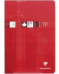 Cahier de travaux pratiques - A4 : CLAIREFONTAINE Visuel