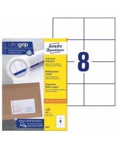 Étiquettes adhésives - 105 x 74 mm : AVERY ProNature Lot de 800 Visuel