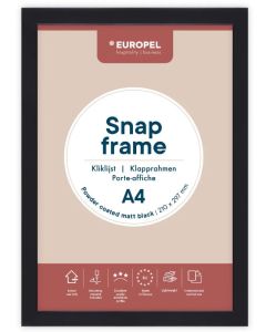 Cadre Porte affiche - A4 - Noir : EUROPEL image