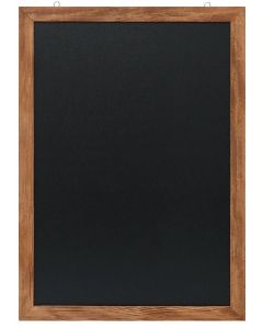 Ardoise avec cadre en bois - Naturel - 600 x 840 mm : EUROPEL image