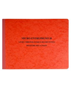 Auto-entrepreneur Registre des recettes et des achats 4410E EXACOMPTA