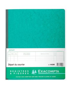 Registre d'Enregistrement  Départ du courrier EXACOMPTA 4420E