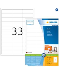 Étiquettes adhésives blanches - Multi-usages 4613  Herma 