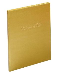 Livre d'or - 270 x 220 mm - Or EXACOMPTA Balacron Image