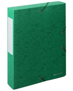 Boîte de classement Scotten - Dos 60 mm - Vert : EXACOMPTA Visuel