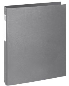 Classeur Rigide - 4 anneaux de 30 mm - Gris : EXACOMPTA Teksto image
