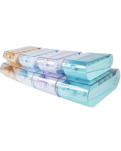 Boîte à fiches - 250 x 132 x 85 mm - A7 - Assortiment : EXACOMPTA Aquarel modèles