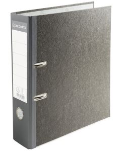 Classeur à levier en PVC - Dos de 70 mm - Gris EXACOMPTA Image