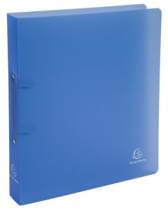 Classeur souple Chromaline - 2 anneaux de 30 mm - Bleu EXACOMPTA Visuel