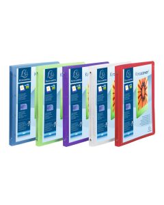 EXACOMPTA : Classeurs personnalisables 1 pochette - Assortiment 54769E