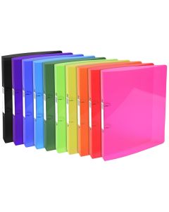 Classeur semi-rigide Iderama - 2 anneaux de 30 mm - Assortiment : EXACOMPTA Visuel