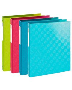 Classeur rigide à 2 anneaux - Dos 40 mm - Assortiment EXACOMPTA 1928