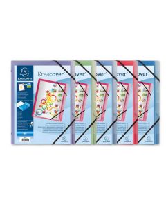 Trieur Personnalisable avec élastiques - 8 compartiments EXACOMPTA