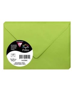 photo Enveloppe POLLEN Vert menthe Format  75 x 100 mm 5540C