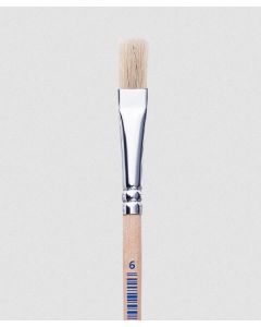 Photo PELIKAN : Pinceau de soies - Sorte 613 F - Taille 6