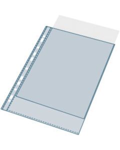 Lot de 100 Pochettes perforées 8/100e - A4 - Ouverture haut : EXACOMPTA Image