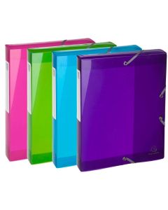 Boîte de classement - Dos 40 mm - Assortiment : EXACOMPTA Iderama Image