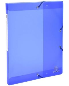 Boîte de classement Chromaline - Dos 25 mm - Bleu : EXACOMPTA Photo