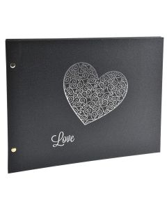 Album Photos Mariage Harmony Noir - 370 x 290 mm EXACOMPTA