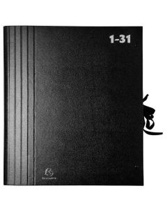 Trieur numérique accordéon - Fermeture par ruban - 31 compartiments EXACOMPTA Image