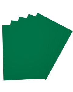 Carton de Bricolage 700 x 1000 mm - Vert Sapin - 300 g/m² FOLIA Lot de 10
