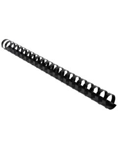 Lot de 100 baguettes de 21 anneaux - 20 mm - Noir EXACOMPTA Image