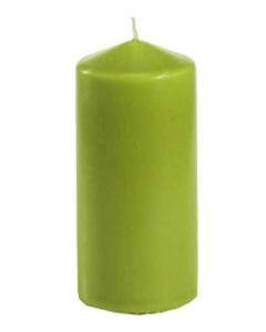 Bougie cylindrique - Kiwi 50 mm : PAP STAR photo