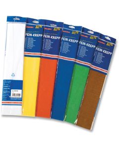 Papier Crépon - Assortiment de couleurs : FOLIA Visuel