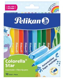 Etui de 10 feutres Colorella Star PELIKAN 
