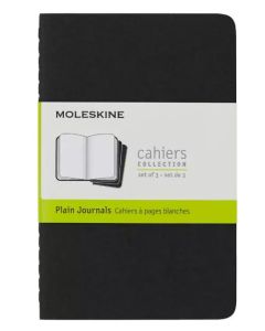 Carnet de Notes Uni 21 x 13 cm - Noir MOLESKINE Lot de 3