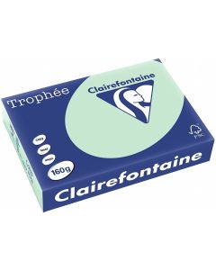 Ramette de papier Trophée de 250 feuilles A4 160g - Vert Clair : CLAIREFONTAINE Photo